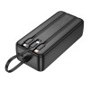 Портативний ЗП Power Bank Hoco J132B Sabio 22.5W+PD20W with 3 cables 30000 mAh Black