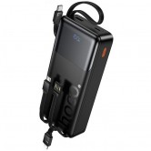 Портативное ЗУ Power Bank Hoco J156A Founder 22.5W+PD20W with 4 cables 20000 mAh Black