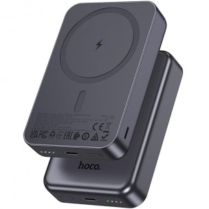 Портативний ЗП Power Bank Hoco J160A Original PD20W з БЗП 10000 mAh Metal gray Портативний ЗП Power Bank Hoco J160A Original PD20W з БЗП 10000 mAh Metal gray