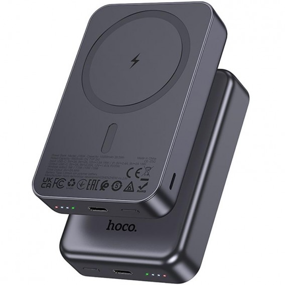 Портативний ЗП Power Bank Hoco J160A Original PD20W з БЗП 10000 mAh Metal gray