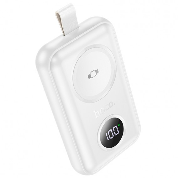 Портативний ЗП Power Bank Hoco J137 for Apple Watch 2.5W 2500 mAh White Портативний ЗП Power Bank Hoco J137 for Apple Watch 2.5W 2500 mAh White