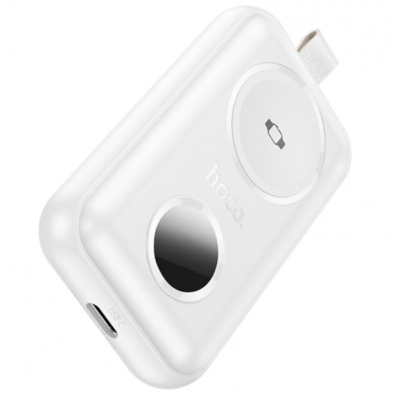 Портативний ЗП Power Bank Hoco J137 for Apple Watch 2.5W 2500 mAh White Портативний ЗП Power Bank Hoco J137 for Apple Watch 2.5W 2500 mAh White