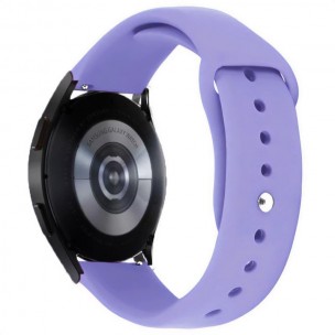 Силиконовый ремешок Sport для Smart Watch 20mm Сиреневый / Light Elegant Purple Силиконовый ремешок Sport для Smart Watch 20mm Сиреневый / Light Elegant Purple