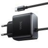 МЗП Hoco C163A New PD25W (1USB-C) + встроенный кабель Type-C Black