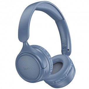 Накладні бездротові навушники Hoco W66 Wave Blue Накладні бездротові навушники Hoco W66 Wave Blue