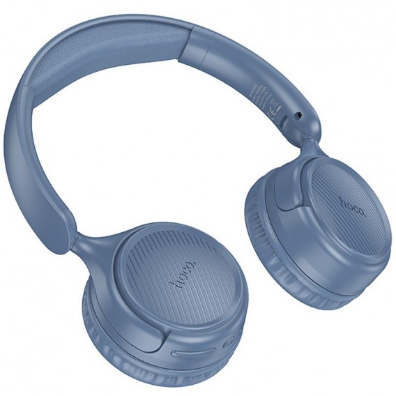 Накладні бездротові навушники Hoco W66 Wave Blue Накладні бездротові навушники Hoco W66 Wave Blue