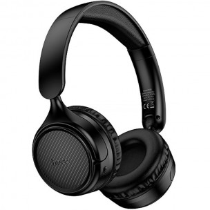 Накладні бездротові навушники Hoco W66 Wave Black Накладні бездротові навушники Hoco W66 Wave Black