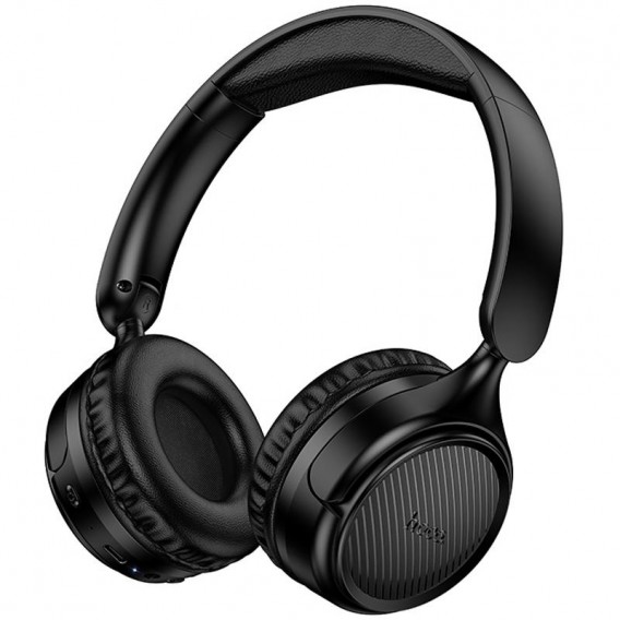 Накладні бездротові навушники Hoco W66 Wave Black