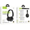 Накладні бездротові навушники Hoco W66 Wave Black