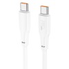 Дата кабель Hoco X93 Force Type-C to Type-C 100W (2m) White