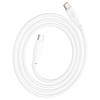 Дата кабель Hoco X93 Force Type-C to Type-C 100W (2m) White