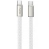 Дата кабель Hoco X125 Exceso Type-C to Type-C 60W (1m) White