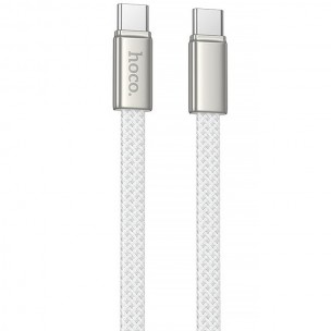 Дата кабель Hoco X125 Exceso Type-C to Type-C 60W (1m) White