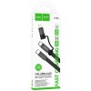 Дата кабель Hoco X125 Surplus 2in1 Type-C to Lightning/Type-C 60W (1m) Black