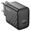 МЗП Hoco CS22A Value PD30W (1USB-C) + кабель Type-C to Lightning Black