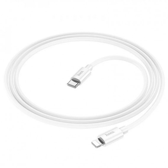 Дата кабель Hoco X87 Magic Type-C to Lightning (1m) White Дата кабель Hoco X87 Magic Type-C to Lightning (1m) White