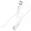 Дата кабель Hoco X87 Magic Type-C to Type-C PD 60W (1m) White