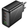 МЗП Hoco CS27A Supply PD67W+QC3.0 (1USB-A/3C) Black