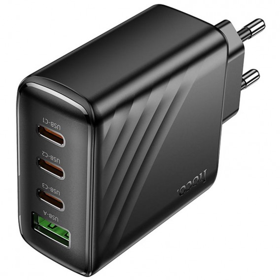 МЗП Hoco CS27A Supply PD67W+QC3.0 (1USB-A/3C) Black