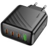 МЗП Hoco CS27A Supply PD67W+QC3.0 (1USB-A/3C) Black