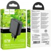 МЗП Hoco CS27A Supply PD67W+QC3.0 (1USB-A/3C) Black