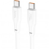 Кабель Hoco X93 Force USB-C - USB-C, 2 m, PD 60 W, білий Кабель Hoco X93 Force USB-C - USB-C, 2 m, PD 60 W, білий