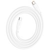 Дата кабель Hoco X93 Force Type-C to Type-C 60W (2m) White