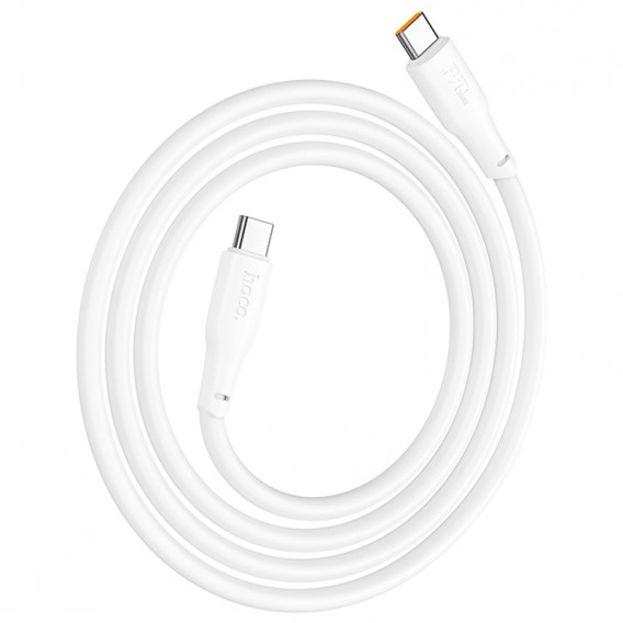 Дата кабель Hoco X93 Force Type-C to Type-C 60W (2m) White Дата кабель Hoco X93 Force Type-C to Type-C 60W (2m) White