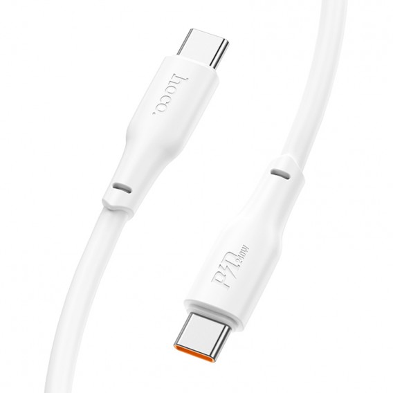 Дата кабель Hoco X93 Force Type-C to Type-C 60W (2m) White Дата кабель Hoco X93 Force Type-C to Type-C 60W (2m) White
