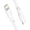 Дата кабель Hoco X93 Force Type-C to Type-C 60W (2m) White