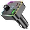 АЗП FM модулятор Hoco E81 Fantasy PD30W+QC3.0 (1USB-A/1C) Black
