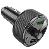АЗП FM модулятор Hoco E82 Guerrero PD30W+QC3.0 (2USB-A/1C) Black