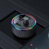 АЗП FM модулятор Hoco E82 Guerrero PD30W+QC3.0 (2USB-A/1C) Black