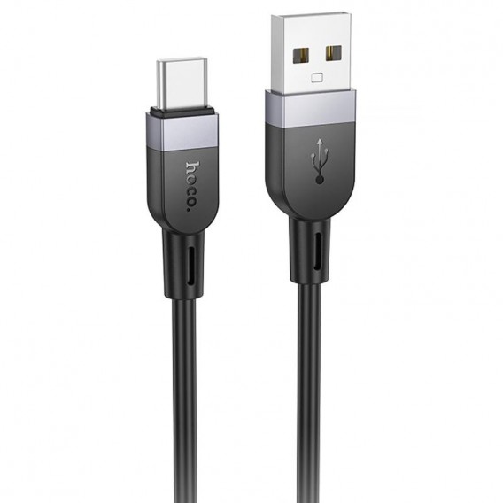 Кабель Hoco X109 Energy USB-A - USB-C, 3 м, 3A, силіконовий, чорний