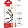 Кабель Hoco X109 Energy USB-A - USB-C, 3 м, 3A, силіконовий, чорний