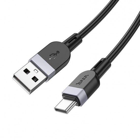 Кабель Hoco X109 Energy USB-A - USB-C, 3 м, 3A, силіконовий, чорний