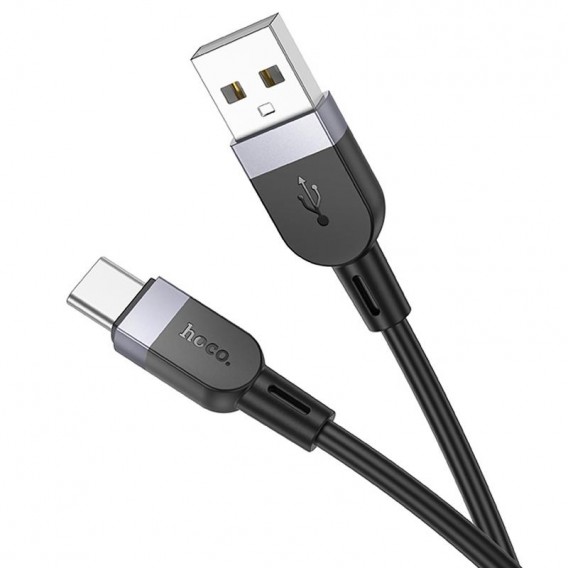 Кабель Hoco X109 Energy USB-A - USB-C, 3 м, 3A, силіконовий, чорний