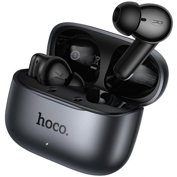 Бездротові TWS навушники Hoco EQ27 Fun ANC+ENC+smart AI translation Metal gray Бездротові TWS навушники Hoco EQ27 Fun ANC+ENC+smart AI translation Metal gray