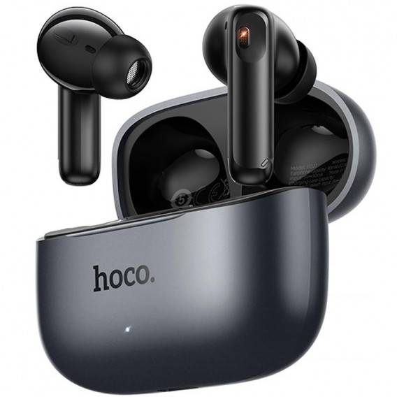 Бездротові TWS навушники Hoco EQ27 Fun ANC+ENC+smart AI translation Metal gray Бездротові TWS навушники Hoco EQ27 Fun ANC+ENC+smart AI translation Metal gray