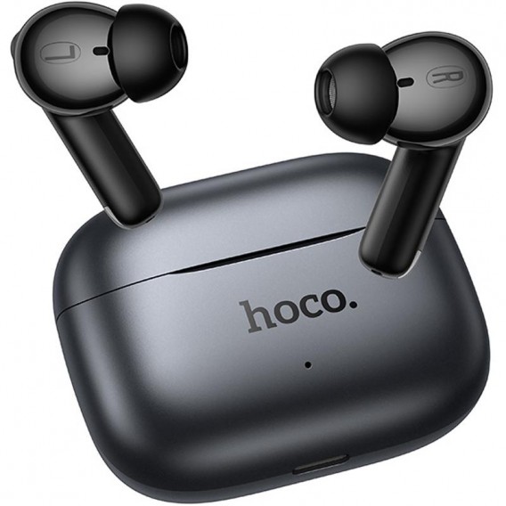 Бездротові TWS навушники Hoco EQ27 Fun ANC+ENC+smart AI translation Metal gray Бездротові TWS навушники Hoco EQ27 Fun ANC+ENC+smart AI translation Metal gray