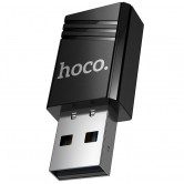 Wi-Fi адаптер Hoco HI38, USB 2.0, 150 Mbps, черный Wi-Fi адаптер Hoco HI38, USB 2.0, 150 Mbps, черный