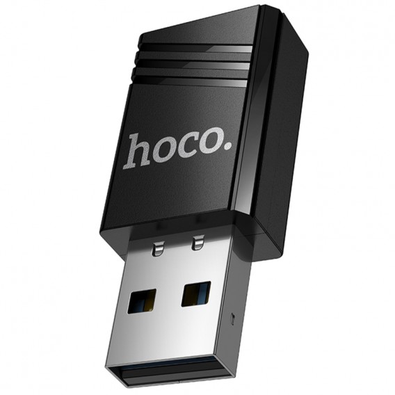 WiFi адаптер Hoco HI38 WiFi4 USB Internal Antenna 150Mbps Black