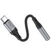Перехідник Hoco LS36 Fresh Type-C to 3,5 AUX Black