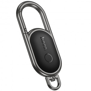 Трекер-брелок Hoco E91J Orbit Tag для Apple Find My, 230 mAh, чорний