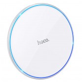 Бездротовий зарядний пристрій Hoco CW6 Pro Easy 15 W, білий Бездротовий зарядний пристрій Hoco CW6 Pro Easy 15 W, білий