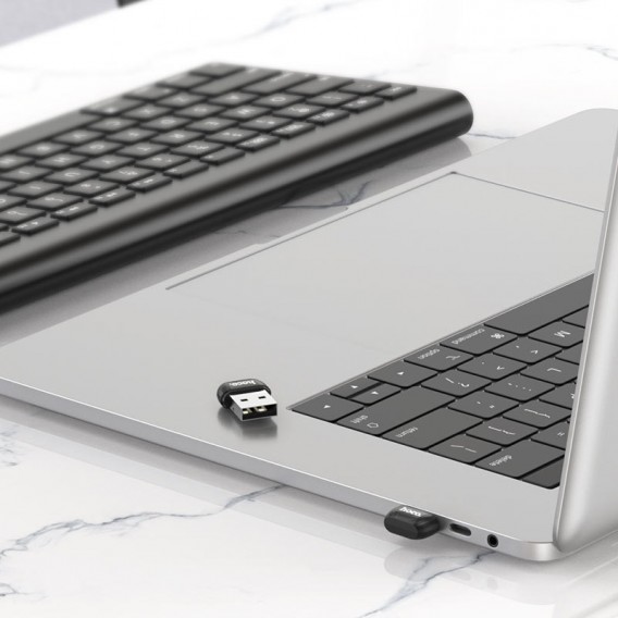 Bluetooth адаптер Hoco UA18 Чорний Bluetooth адаптер Hoco UA18 Чорний