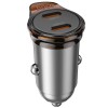 АЗП Hoco NZ16B Rigorous PD45W (2USB-C) Metal grey