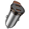 АЗП Hoco NZ16B Rigorous PD45W (2USB-C) Metal grey