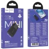 МЗП Hoco N74 Speed ultra-thin PD25W (1USB-C) Black