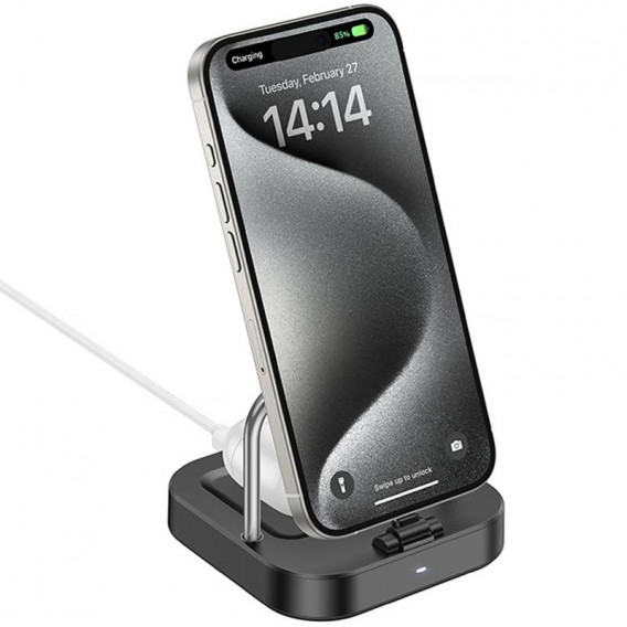БЗП Hoco CQ16B Astute 2in1 15W Black